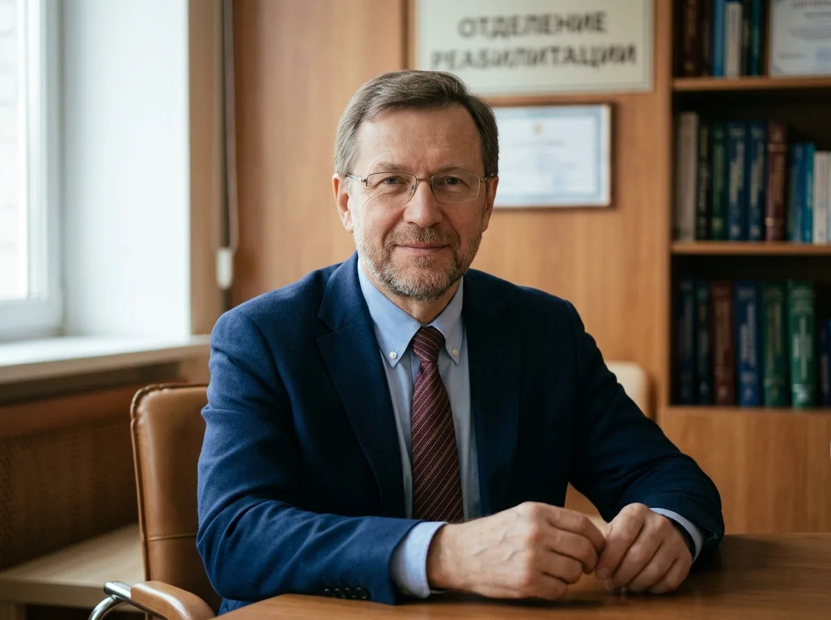 Портрет врача-психолога Рогозина Дмитрия Анатольевича, руководитель реабилитационного отделения, профессиональное фото