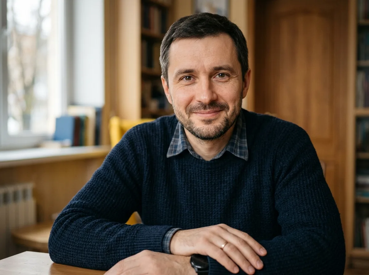Аватар пользователя Миронова Андрея, мужчина 38 лет, житель Воронежа, нейтральный фон, доверительный портрет